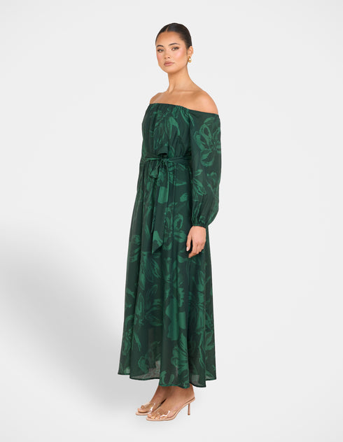 Tamra Off Shoulder Maxi Dress
